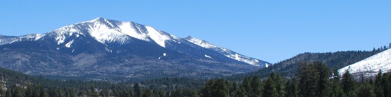 Humphreys Peak, Arizona, USA, April 2009 (Photo: Anders Gustafson)